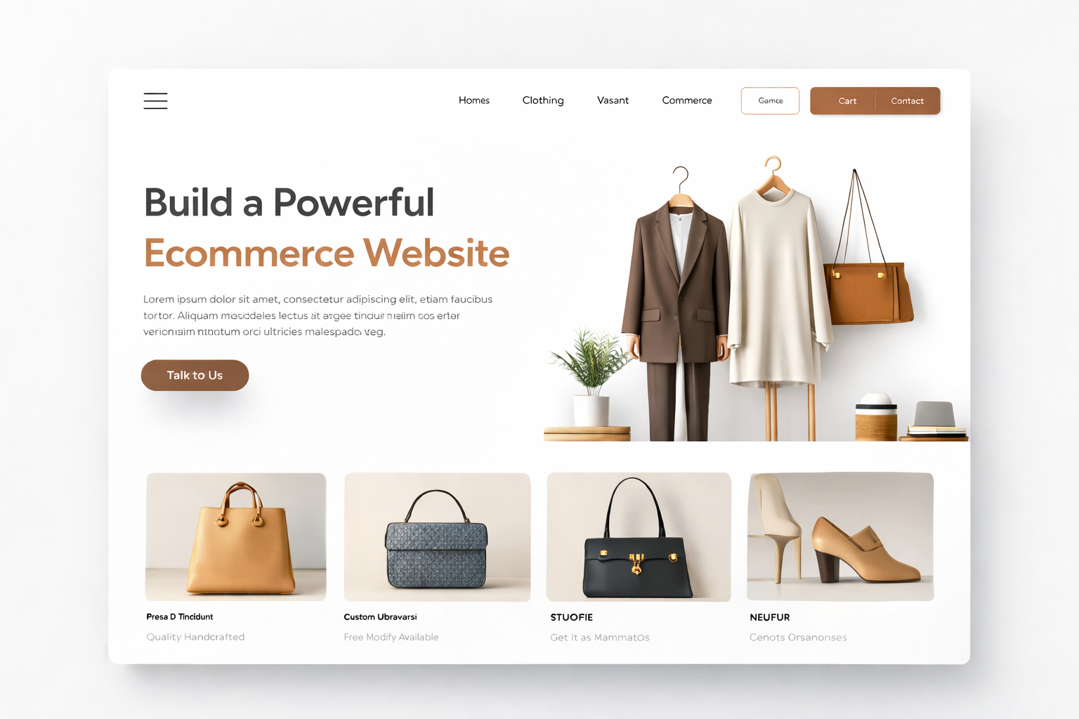 Fashion & Apparel Ecommerce