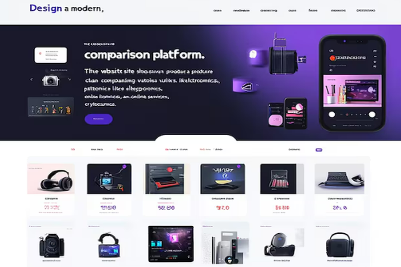 Electronics Ecommerce Store