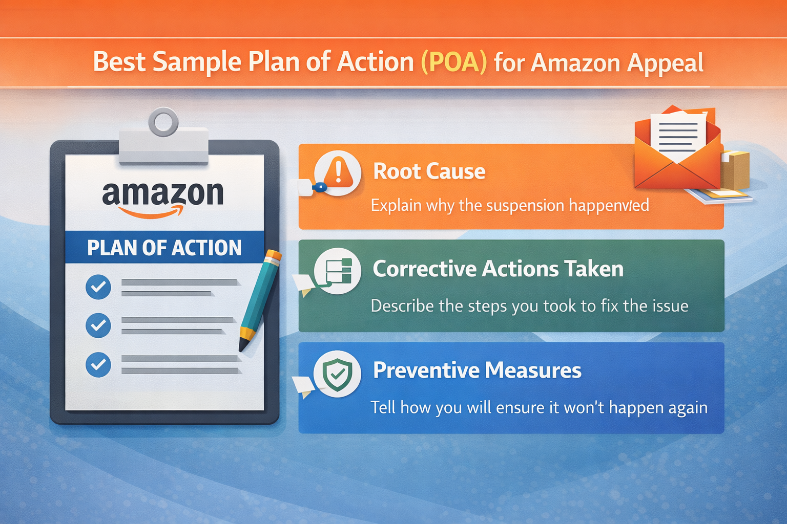 Best Sample Plan of Action (POA) for Amazon Appeal